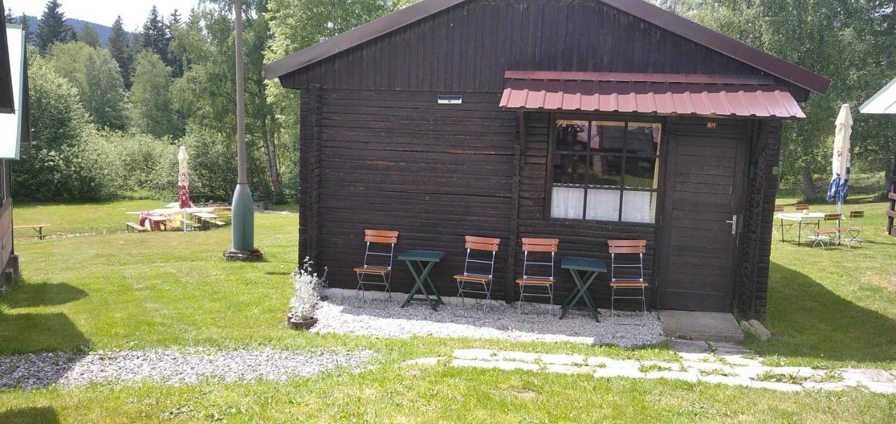 Retro Kemp Pod Boubinem Horní Vltavice Exterior foto